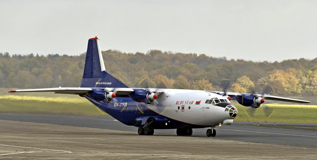 Ruby Star Antonov An-12BK, Registration EW-275TI